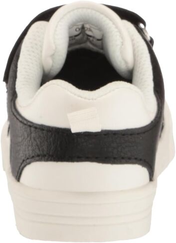 OshKosh Kids Isak Sneaker, Black/White, 4 US Unisex Toddler in Saudi Arabia