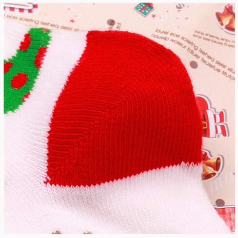 MuLing Christmas Holiday 12-Pack Gift Socks with Gift Box Warm Winter Crew Socks Holiday Slipper Socks, 12 Days of Socks Christmas in Kuwait