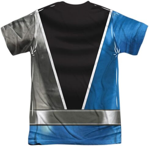 Popfunk Classic Power Rangers Unisex Adult Halloween Costume T Shirt (Front/Back) in Saudi Arabia