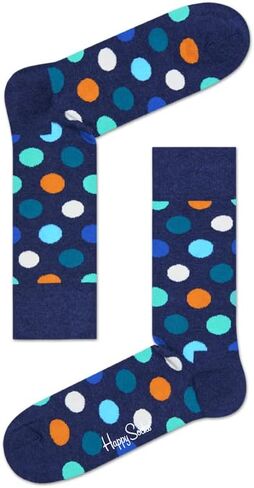جوارب Happy Socks للرجال في صندوق هدايا كلاسيكي متعدد الألوان بمقاس أمريكي 8-12 in Saudi Arabia