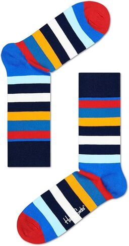 جوارب Happy Socks للرجال في صندوق هدايا كلاسيكي متعدد الألوان بمقاس أمريكي 8-12 in Saudi Arabia