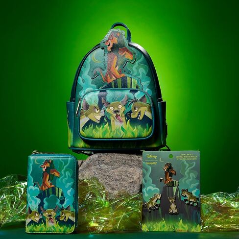 Loungefly Villains: Lion King - Scar Glow in The Dark Mini-Backpack, Amazon Exclusive in Saudi Arabia