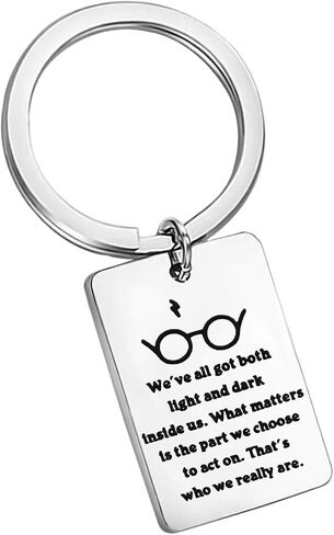 Book Lover Quote Keychain Inspirational Keychain Gift What matters is the part we choose to act on (keychainS) in Saudi Arabia