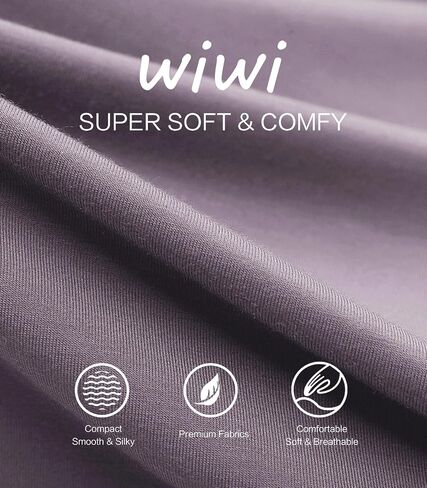 WiWi بيجامة نسائية من الخيزران الفسكوزي 3/4 كم مع سروال كامل الطول طقم بيجامة ملابس نوم فضفاضة ودافئة Pjs S-XXL in Kuwait