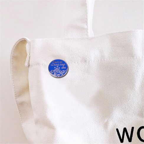 دبوس شارة معدني بدون احجار كريمة بتصميم عبارة «Don't let the hard days win» من لاتينداي بتصميم عبارة «Don't let the hard Days win», معدن, بدون أحجار كريمة in Kuwait