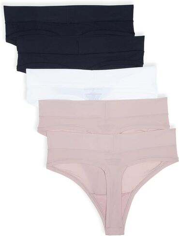 Tommy Hilfiger Women's Thong, 5-Pack in Saudi Arabia