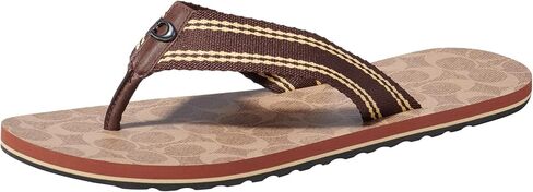 Coach Men's Signature Webbing Flip Flop in Saudi Arabia