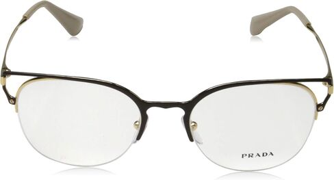 Prada PR 64UV Women's Eyeglasses Brown/Gold 51 in Saudi Arabia