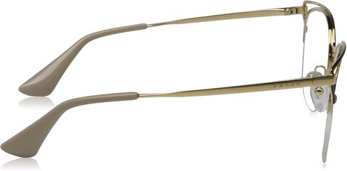 Prada PR 64UV Women's Eyeglasses Brown/Gold 51 in Saudi Arabia