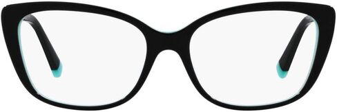 Tiffany & Co. TF2208B - 8055 Eyeglass Frame BLACK ON BLUE w/DEMO LENS 54mm in Saudi Arabia