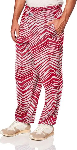 بنطال رياضي كلاسيكي مطبوع عليه الحمار الوحشي للرجال من Zubaz in Saudi Arabia