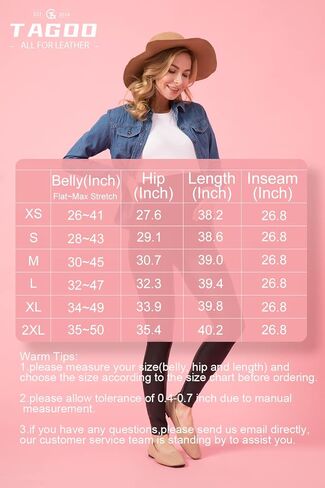 Tagoo Maternity Faux Leather Leggings for Women Pregnancy Pleather Pants Trendy Maternity Clothes for Pregnant Women in Kuwait