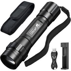 ULTRAFIRE 940nm IR مصباح يدوي للرؤية الليلية، إضاءة LED بالأشعة تحت الحمراء، مصابيح IR قابلة للتكبير غير مرئية للعين البشرية - تستخدم مع معدات الرؤية الليلية (ضوء الأشعة تحت الحمراء 940 نانومتر) in Kuwait