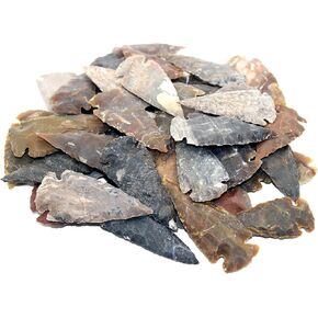 Crystalo - Set of 25 Indian Arrowheads Agate New Replica 2 to 2 1/2 Inch Long in Kuwait