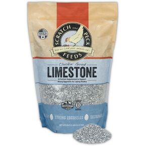 Scratch and Peck Feeds | Limestone for Laying Chickens & Ducks | 8 lb Pouch in Kuwait