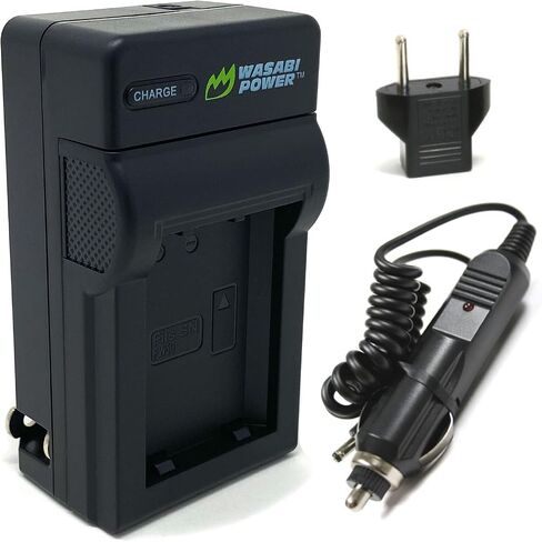 Wasabi Power NP-FW50 Battery Charger for Sony BC-VW1, BC-TRW and Sony ZV-E10, Alpha a6000, a6300, a6400, a6500, Alpha a7, a7 II, a7R, a7R II, a7S, a7S II, DSC-RX10 II, RX10 III, RX10 IV and More in Saudi Arabia