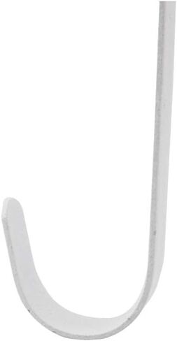 Nxtop Double Wreath Hanger 12" L أبيض ممتاز فوق الباب معدن مزدوج الجانبين حامل إكليل in Kuwait