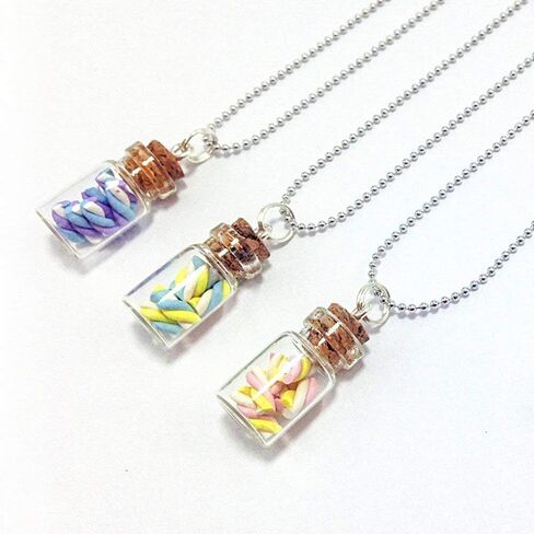 سوبرليل 48 قطعة من زجاجات البرطمانات الزجاجية الصغيرة 20 مل مع سدادة فلين و48 قطعة من البراغي و3 قطع قمع in Kuwait