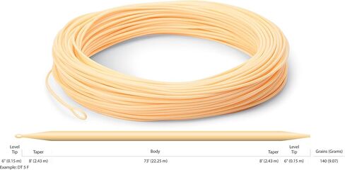 Cortland Line 4DT Fishing Line, Peach in Saudi Arabia