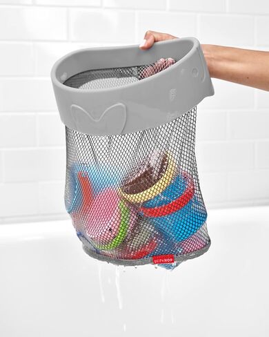 Skip Hop Moby Hanging Bath Toy Organizer Scoop, Grey in Kuwait