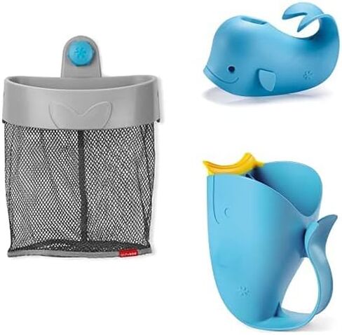 Skip Hop Moby Hanging Bath Toy Organizer Scoop, Grey in Kuwait