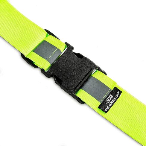 2-6 Pack - Reflective Glow Belt Safety Gear, Pt Belt, for Running Cycling Walking Marathon Military in Kuwait