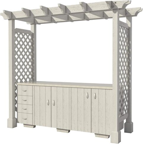 مطبخ خارجي مع مخططات عريشة يمكنك صنعها بنفسك لاثاث الفناء الخلفي والطبخ in Kuwait