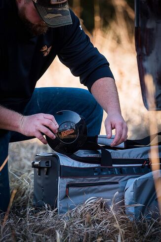 Scent Crusher Roller Bag - Includes The New Halo Battery- Operated Generator, Eliminates Odors Before and After The Hunt, Quickly Destroys Bacteria Causing Odors, Airport/TSA Compliant in Kuwait