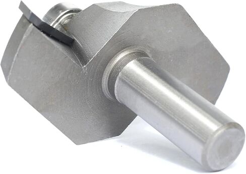 Akylin 30 Degree Extra Large Chamfer Router Bit,1/2" Shank,1-3/8" Bevel Length Horse Nose Bits,Eased Eage Cutter with Ball Bearing for Wood Profiling,Edging in Kuwait