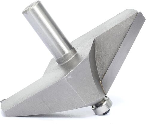 Akylin 30 Degree Extra Large Chamfer Router Bit,1/2" Shank,2" Bevel Length Horse Nose Bits,Eased Eage Cutter with Ball Bearing for Wood Profiling,Edging in Kuwait