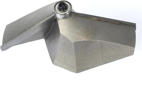 Akylin 30 Degree Extra Large Chamfer Router Bit,1/2" Shank,2" Bevel Length Horse Nose Bits,Eased Eage Cutter with Ball Bearing for Wood Profiling,Edging in Kuwait