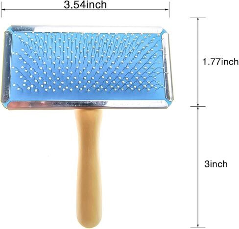 Cat Brush,Dog Brush,Solid Wood Pet Brush For Cats,Dogs And Rabbits,This Grooming Tool is Perfect for Any Grooming or Massage Needs. in Kuwait