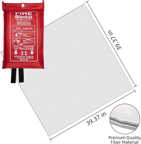 QUINIVER Fire Blanket (2 Pack) in Saudi Arabia