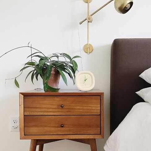 ليوانج ساعة حائط بتصميم فقاعات لطيفة، ساعة صامتة لغرفة المنزل وغرفة نوم الاطفال وديكور المكتب، اخضر فاتح in Kuwait