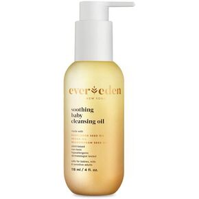 زيت منظف مهدئ للأطفال من Evereden، 4 أونصة سائلة. | جميع منتجات العناية الطبيعية والنظيفة بالأطفال | غير سامة وخالية من العطور | المكونات النباتية والعضوية in Kuwait