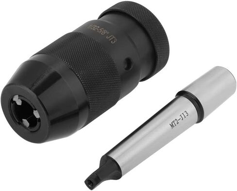 1-16mm Keyless Lathe Drill Chuck, Capacity 45# Steel Self Tighten Drill Chuck with MT2-JT3 Taper Arbor in Saudi Arabia