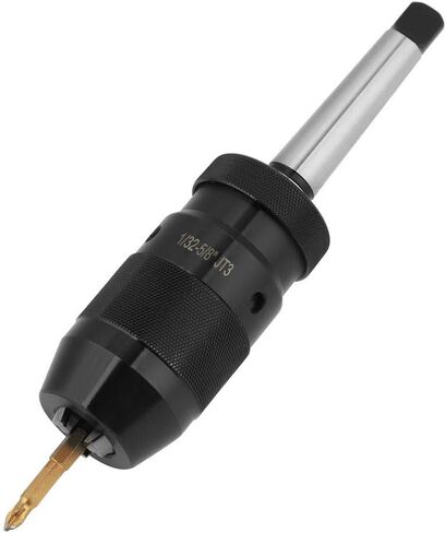 1-16mm Keyless Lathe Drill Chuck, Capacity 45# Steel Self Tighten Drill Chuck with MT2-JT3 Taper Arbor in Saudi Arabia