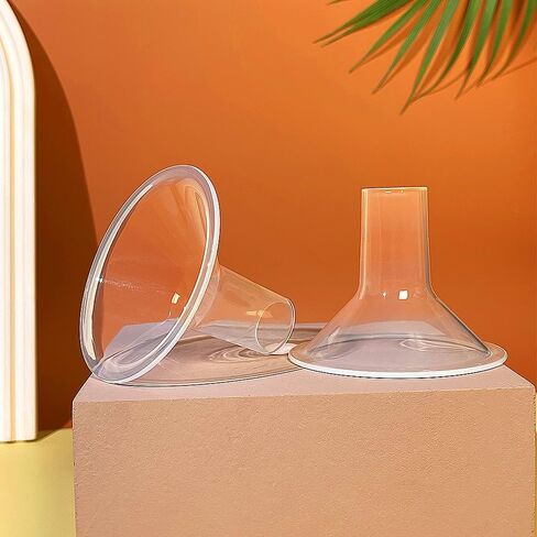 واقيات الثدي PumpMom 21 مم لأجزاء مضخة الثدي Medela، متوافقة مع ملحقات Medela، ليست أجزاء مضخة الثدي المرنة PersonalFit الأصلية، قطعتان (21 مم) in Kuwait