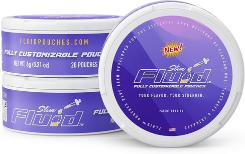 أكياس السوائل - كيس قابل للتخصيص بالكامل، أضف أي نكهة / مكون نشط في قاعدة من زيت جوز الهند PG VG أو زيت Mct، أضف قطرات مباشرة إلى جانبي الكيس وضعه بين خدك ولثتك in Kuwait