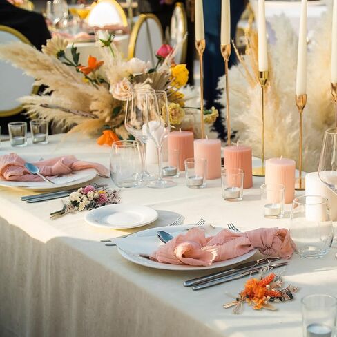 أودي_6 تي اكس دي باقة زهور مجففة من 6 قطع، زهور بوهو المجففة للديكور، باقة زهور مجففة صغيرة، صندوق هدايا وصيفات العروس، زهور مجففة لتزيين الطاولة المركزية والكيك والزجاجات in Kuwait