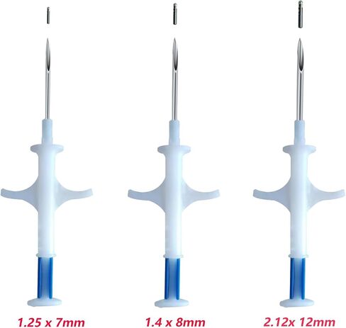 Microchip for Dogs and Cats 20 Pack Animal Identification Syringe Preload ISO 11784/11785 FDX-B Universal Standard for Pets Horse Cow Pig Management(2.12X12mm Microchip) in Kuwait