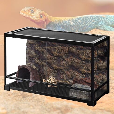 ركيزة التنين الملتحي، ملحقات خزان سجاد تررم الزواحف، بطانة أرضية لتدفئة سرير التنين الملتحي غير لاصقة للفهد أبو بريص، السحلية، الإغوانا، الثعبان، السلحفاة مع ملاقط ومسطرة in Kuwait