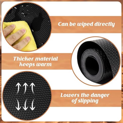 ركيزة التنين الملتحي، ملحقات خزان سجاد تررم الزواحف، بطانة أرضية لتدفئة سرير التنين الملتحي غير لاصقة للفهد أبو بريص، السحلية، الإغوانا، الثعبان، السلحفاة مع ملاقط ومسطرة in Kuwait