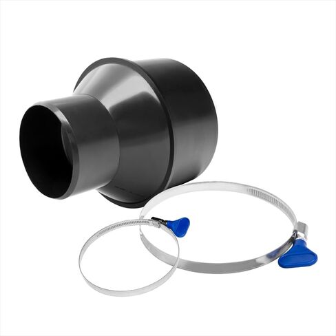 POWERTEC 70338 4-inch Hose to 2-1/2 inch Hose Cone Reducer w/Key Bridge Hose Clamp Set in Saudi Arabia