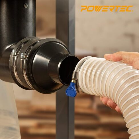 POWERTEC 70338 4-inch Hose to 2-1/2 inch Hose Cone Reducer w/Key Bridge Hose Clamp Set in Saudi Arabia
