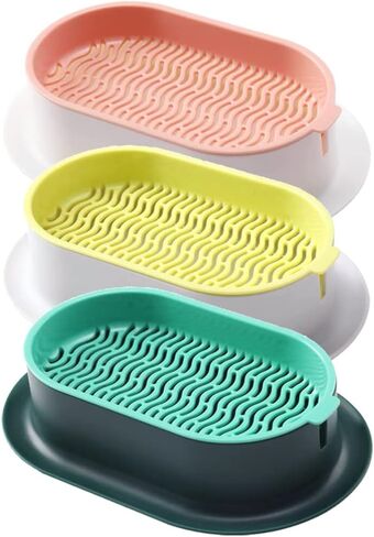 Zerodeko 3pcs Cat Grass Planter Plastic Catnip Cat Grass Box Soil Free Nursery Cat Plant for Indoor or Outdoor Cat Dogs and Other Pets in Kuwait