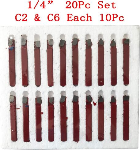 ال ال دي سيمكس 20 قطعة 1/4 انش من الكربيد بطرف مقوس in Kuwait