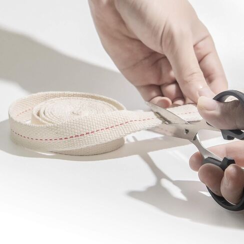 Flat Cotton Wick, 2 Rolls/13 Feet - 3/4 Inch Lantern Wick for Kerosene & Paraffin Oil in Kuwait