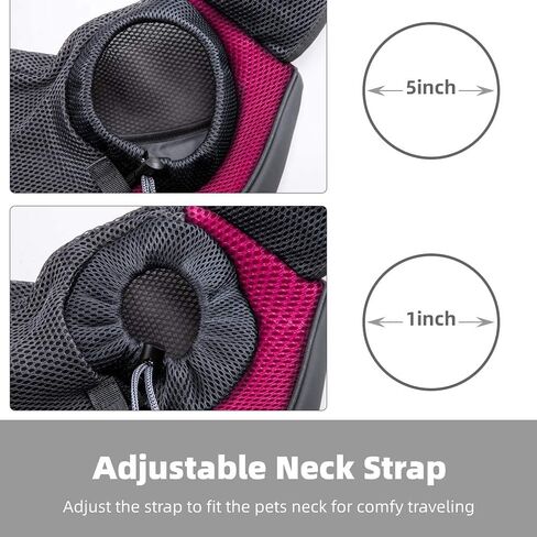 حقيبة حمل للكلاب الصغيرة والقطط من ابيبيزي، حقيبة شبكية جيدة التهوية بدون استخدام اليدين حتى 5 باوند، هدية in Kuwait