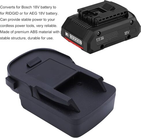 KOSDFOGE Battery Adapter Converter ABS Dock Power Connector 18V for Bosch to for RIDGID for AEG - Power convertor Dock Power Connector in Kuwait